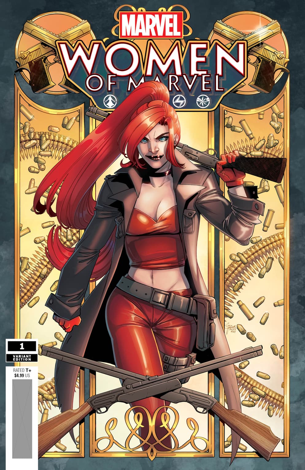 WOMEN OF MARVEL #1 Variant Cover by Corin Howell