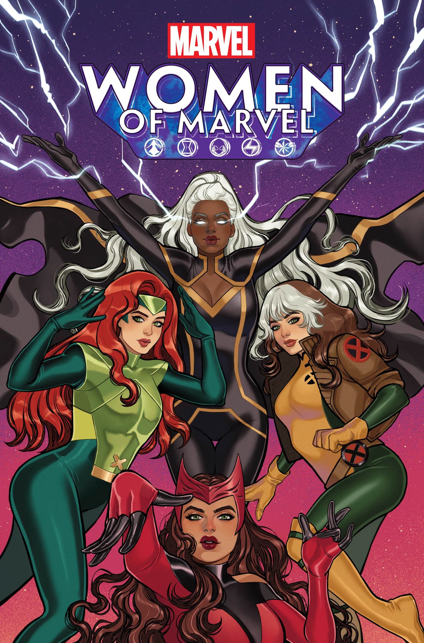 WOMEN OF MARVEL #1 Variant Cover by Romina Jones