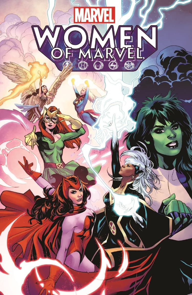 Cover to WOMEN OF MARVEL VOL. 1.