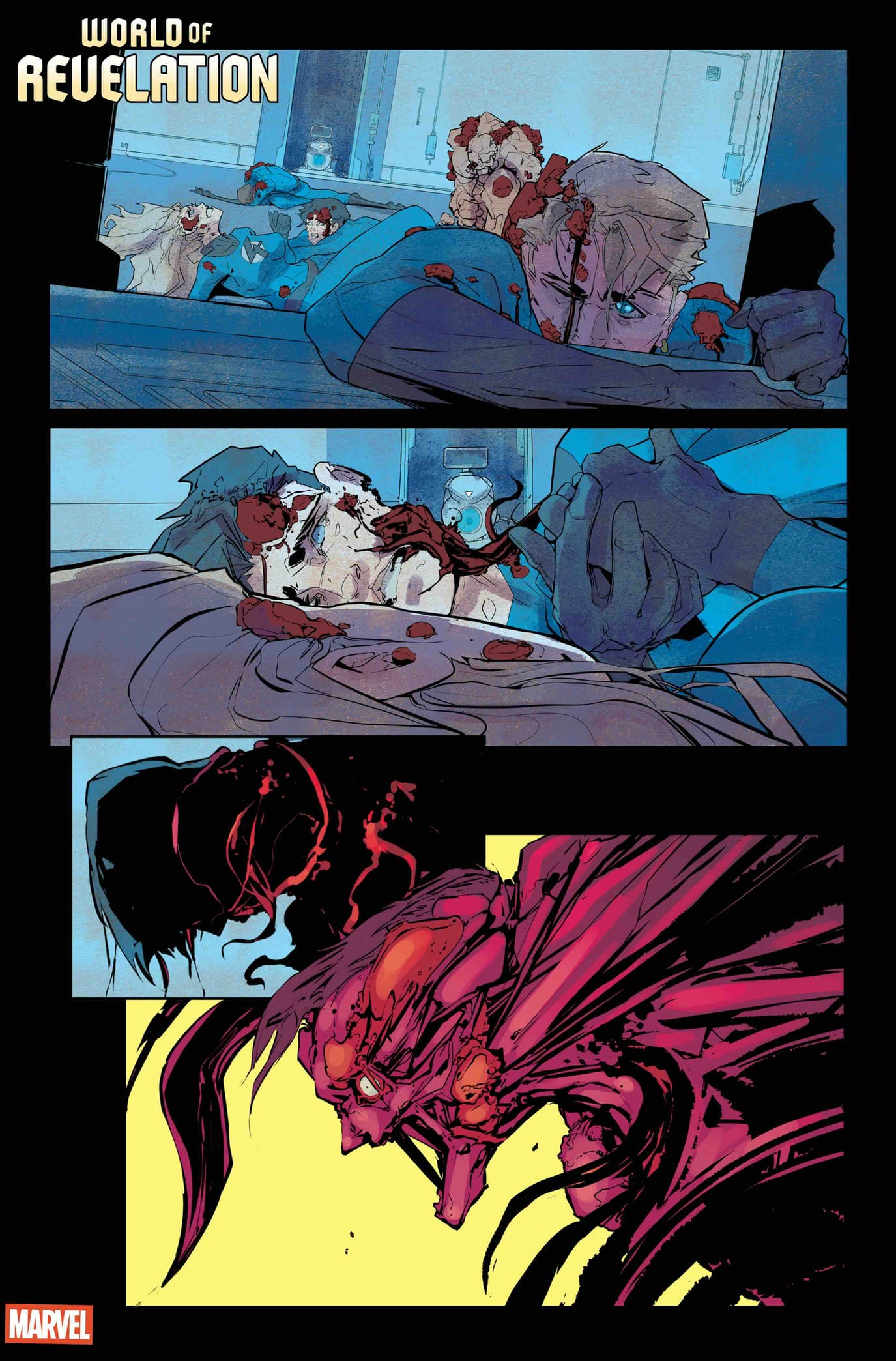 WORLD OF REVELATION #1 Art by ADAM SZALOWSKI