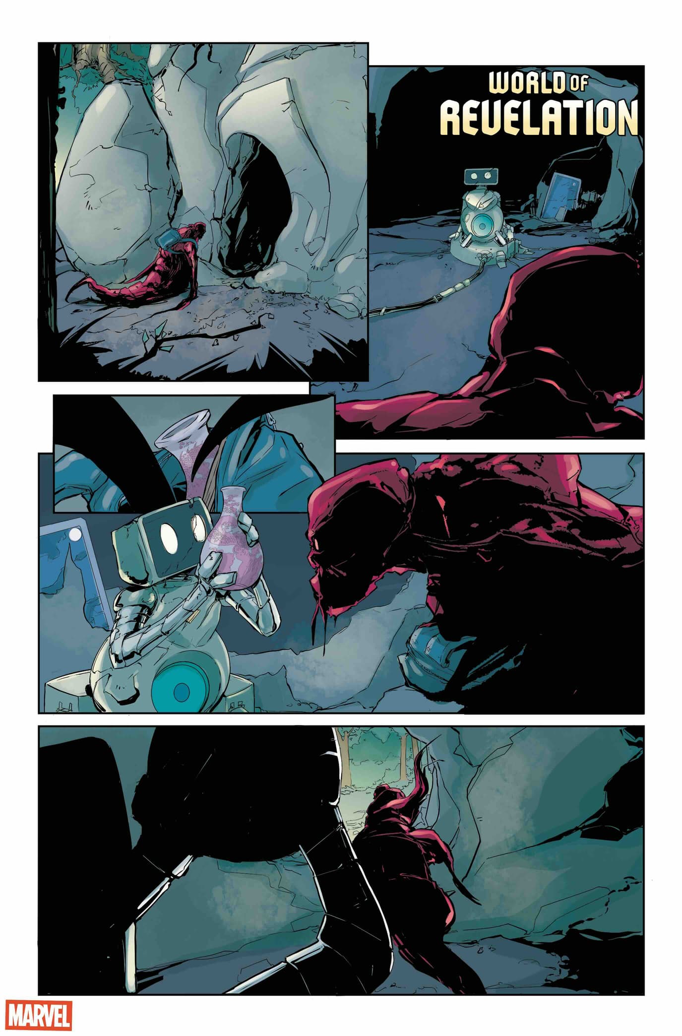 WORLD OF REVELATION #1 Art by ADAM SZALOWSKI