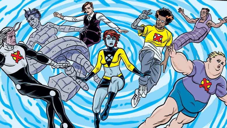 THE X-CELLENT (2023) #1 artwork by Michael Allred and Laura Allred