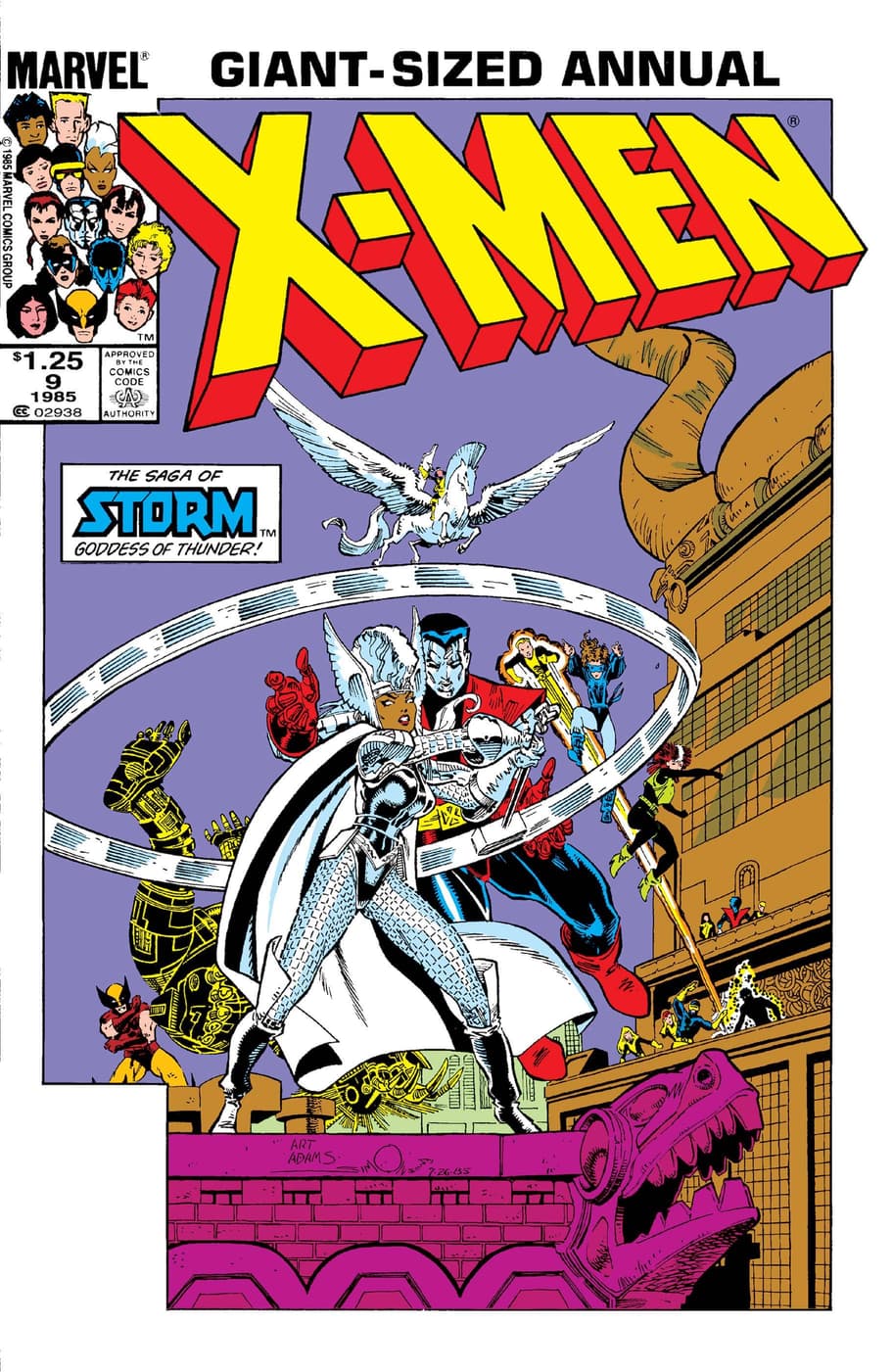 X-Men Annual #9 Cover