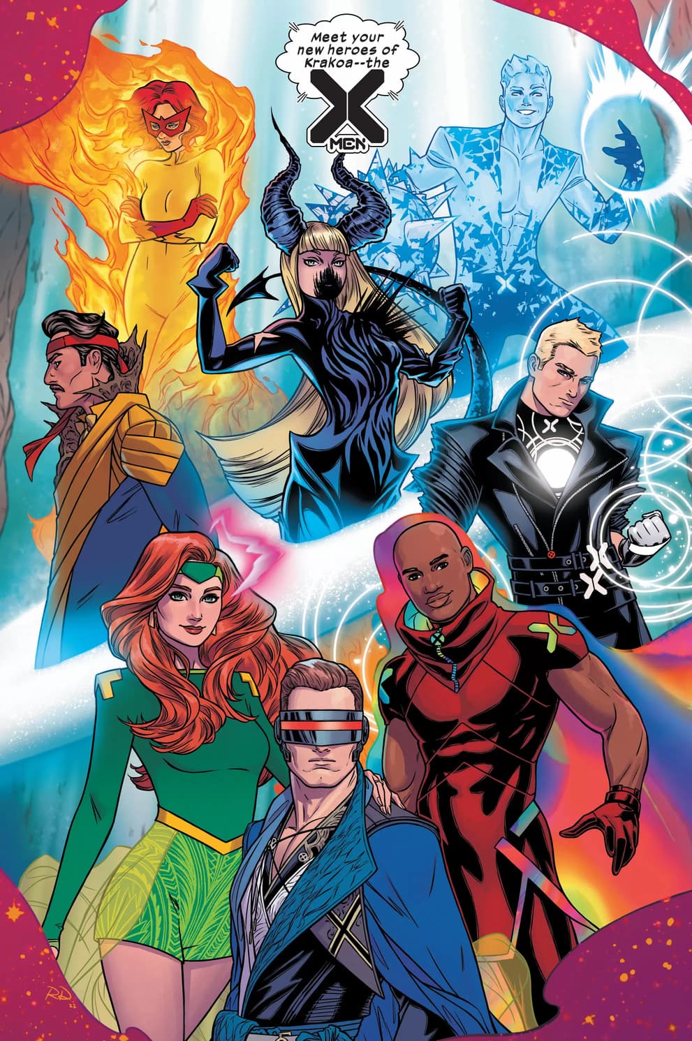 X-MEN: HELLFIRE GALA (2022) #1 artwork by Russell Dauterman and Matthew Wilson