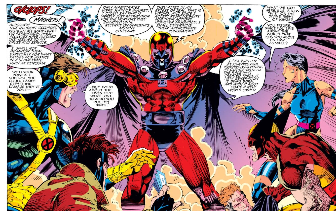 And his name is Magneto from X-MEN (1991) #1.