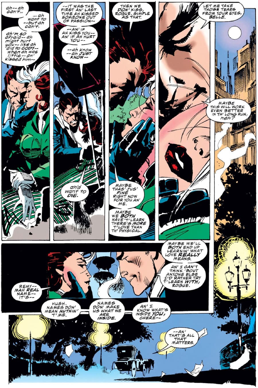 The first date in X-MEN (1991) #24.