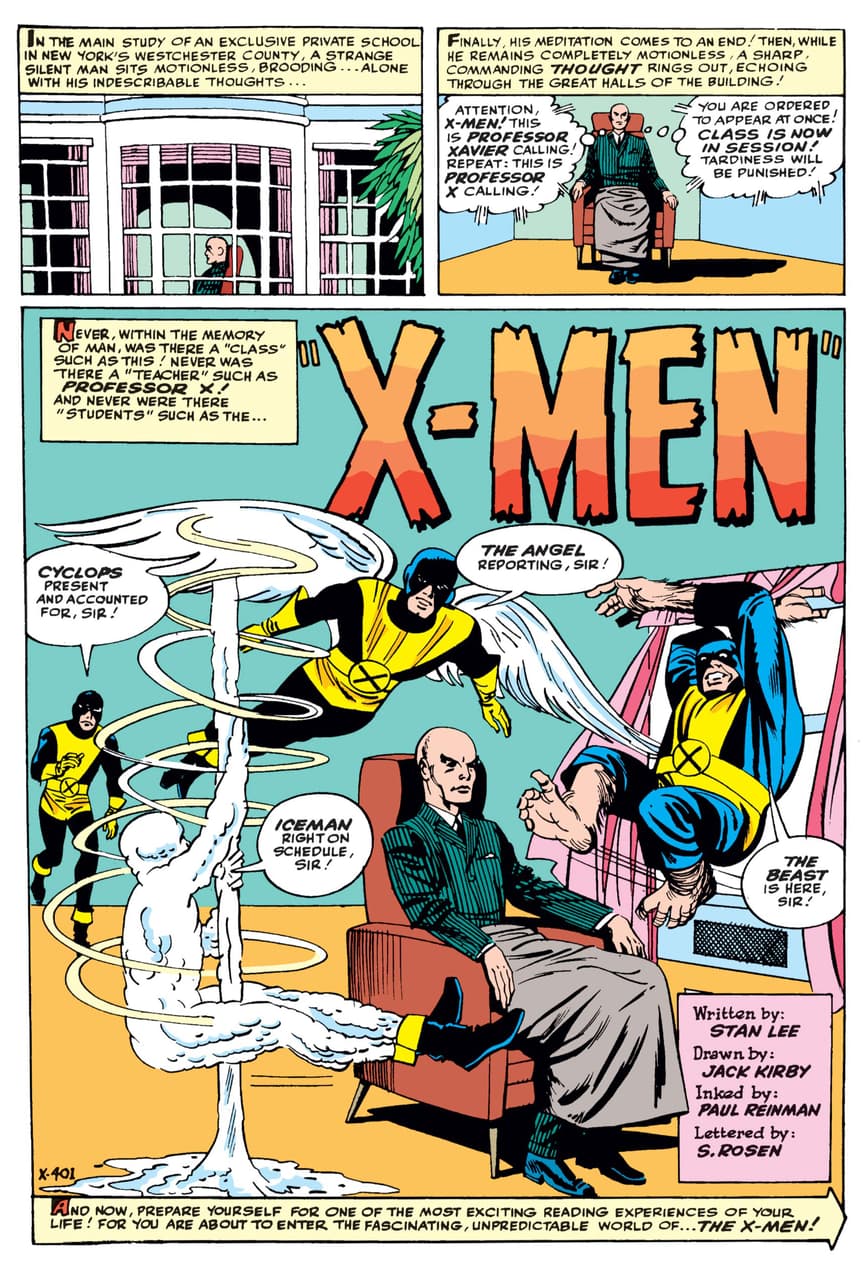 UNCANNY X-MEN #1 (1963) by Stan Lee and Jack Kirby