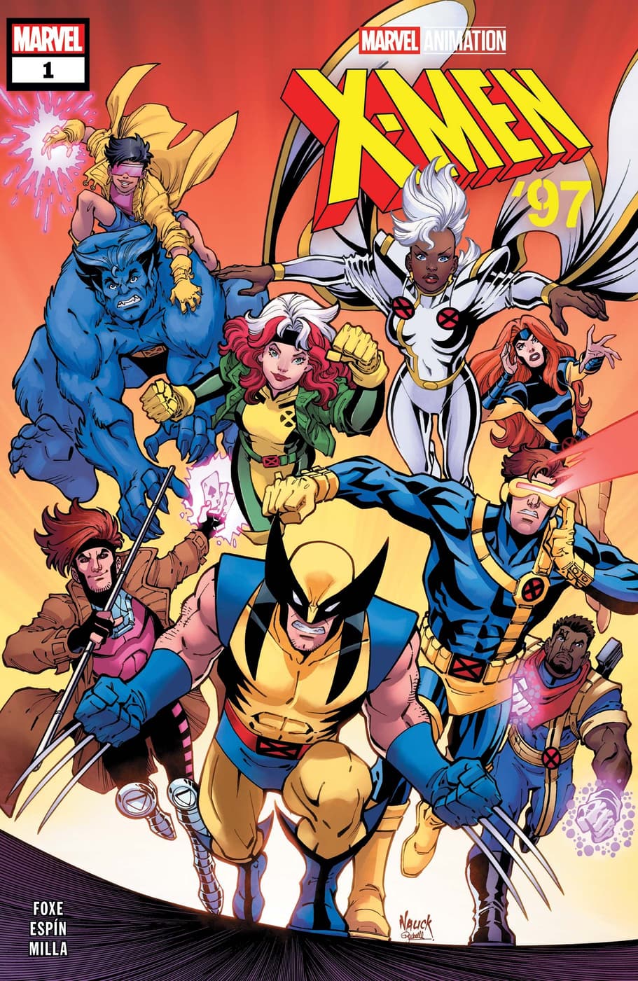 X-MEN '97 (2024) #1 cover by Todd Nauck