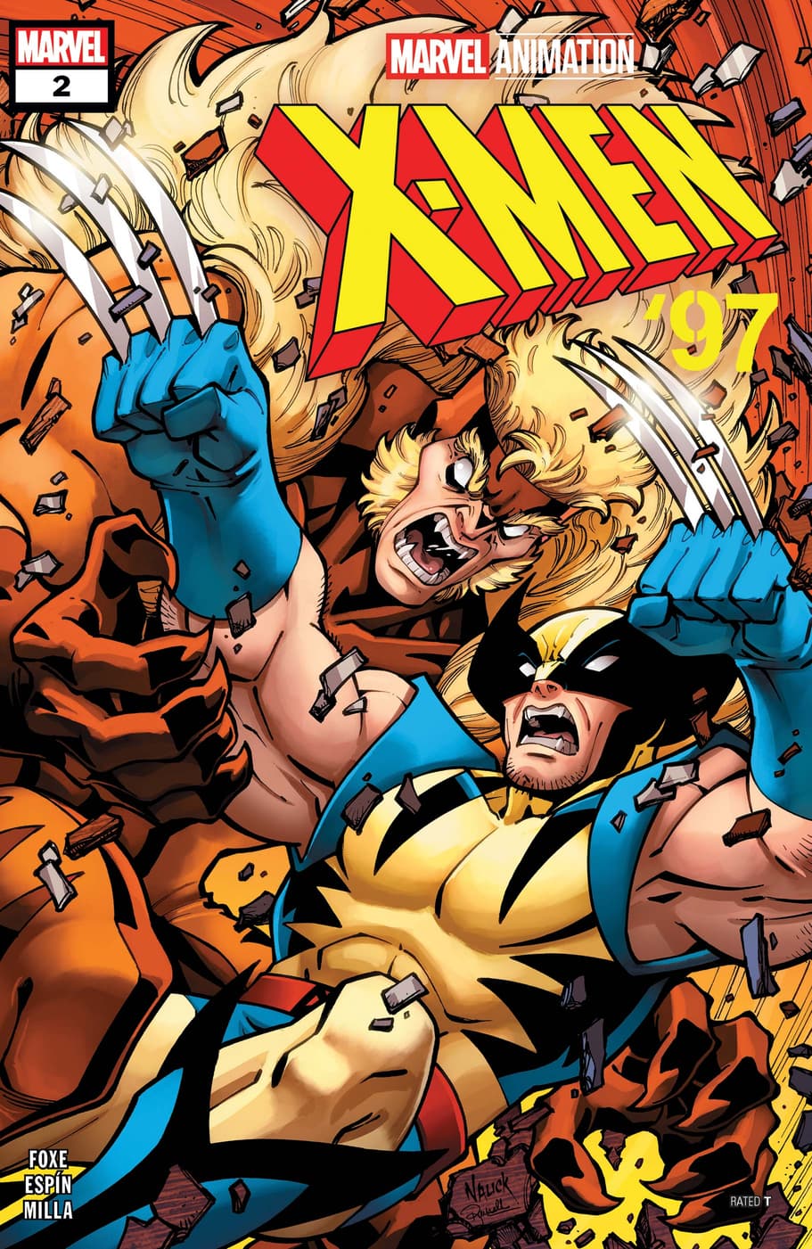 X-MEN '97 (2024) #2 cover by Todd Nauck