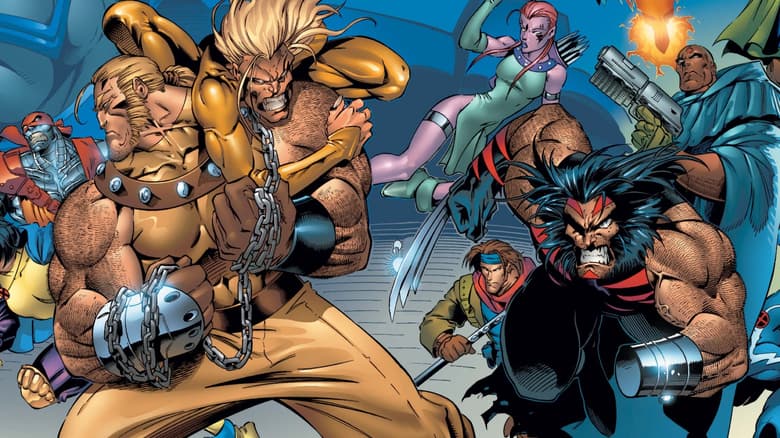 X-MEN: ALPHA (1995) #1 cover by Joe Madureira, Tim Townsend, and Steve Buccellato