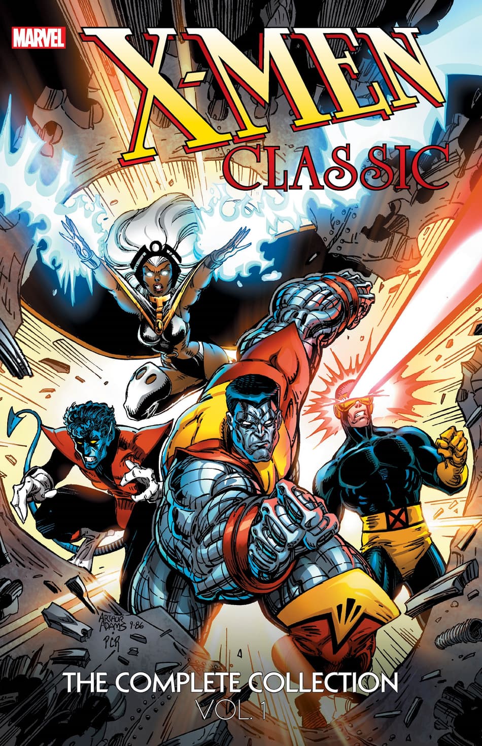 Cover to X-MEN CLASSIC: THE COMPLETE COLLECTION VOL. 1.