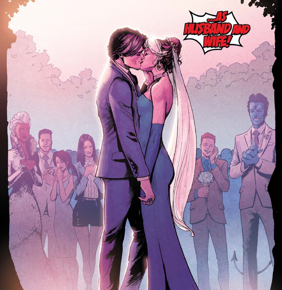 The wedding day in X-MEN: GOLD (2017) #30.