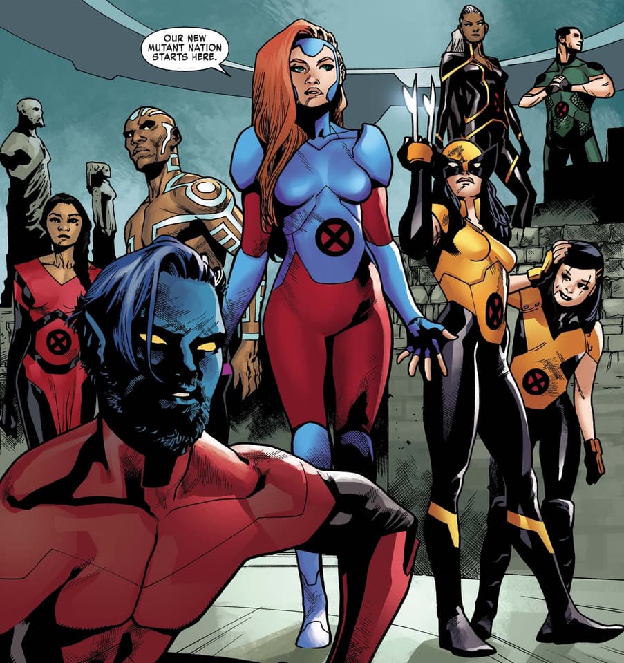 Jean claims the future in X-MEN: RED (2018) #4.