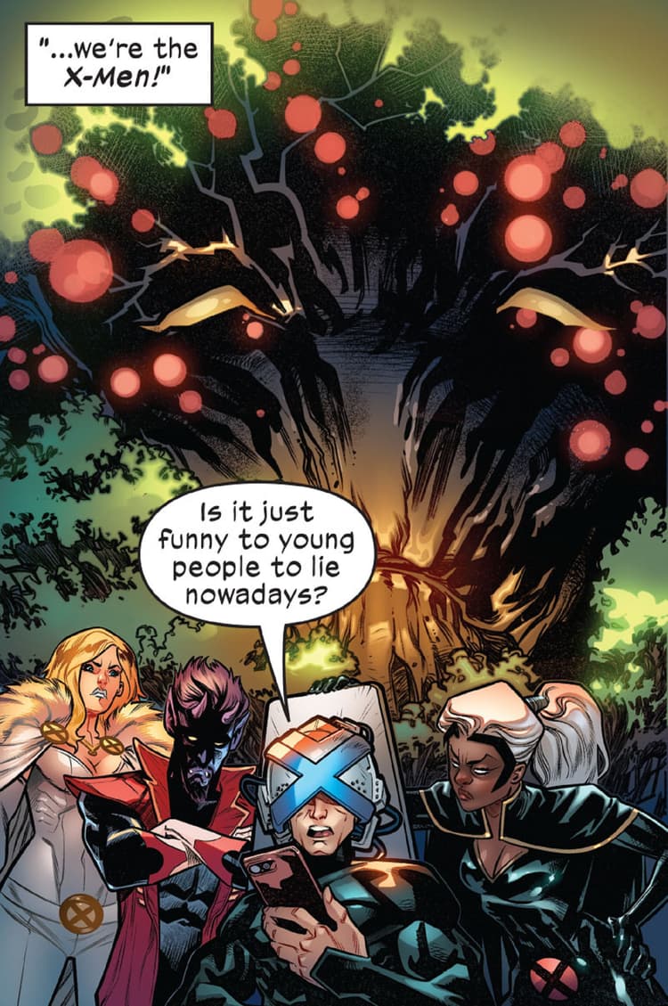 Preview panels from X-MEN UNLIMITED INFINITY COMIC #80.