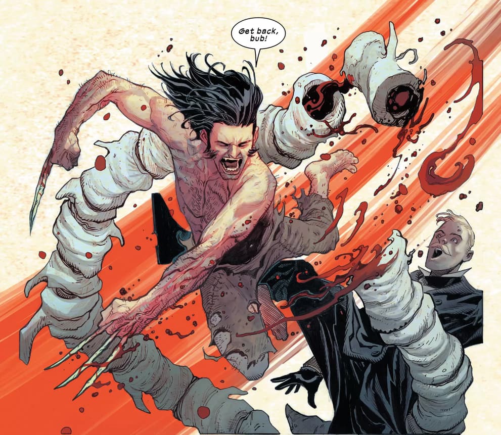 X LIVES OF WOLVERINE (2022) #1 artwork by Joshua Cassara and Frank Martin