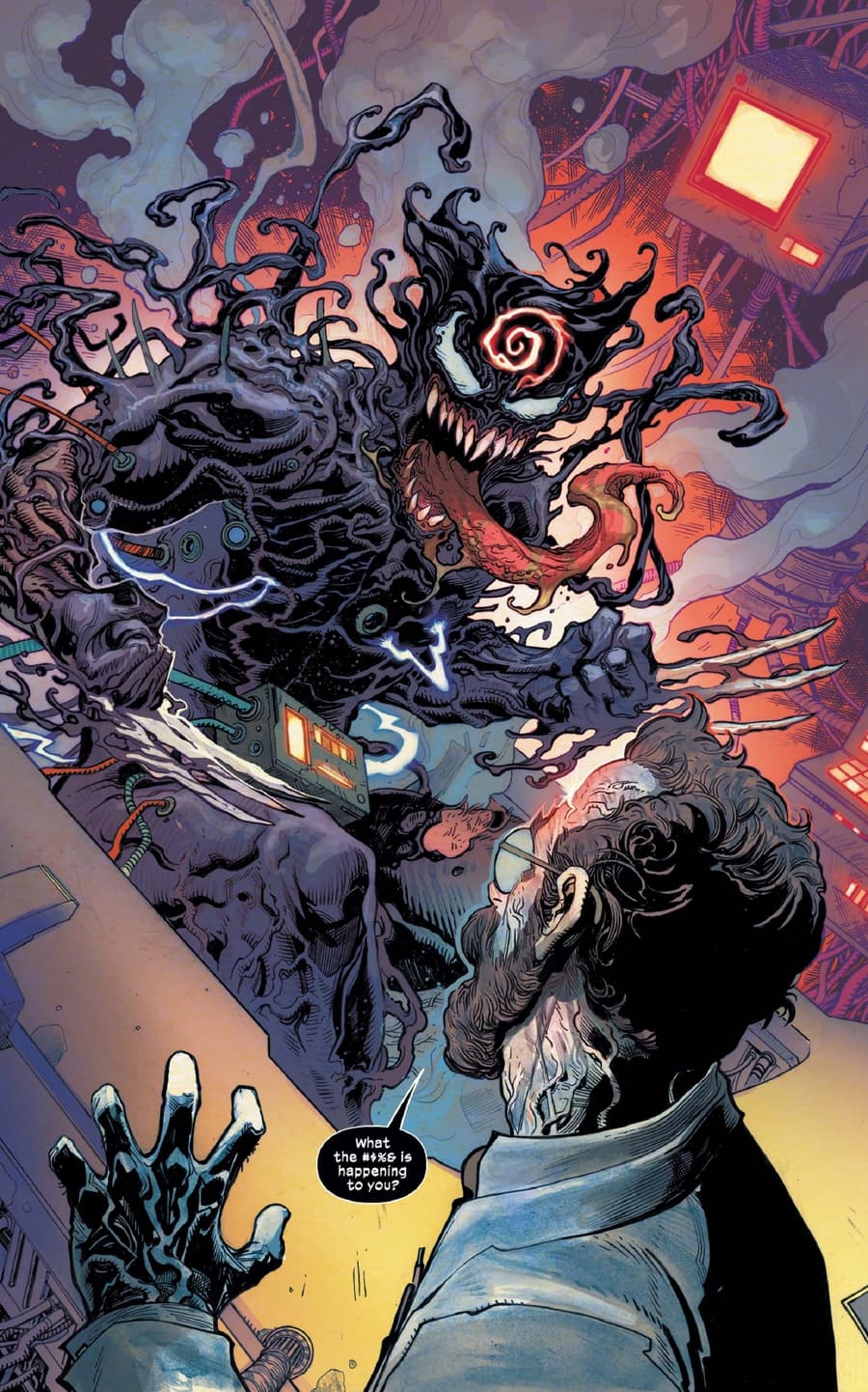 Wolverine gets overtaken by a symbiote!