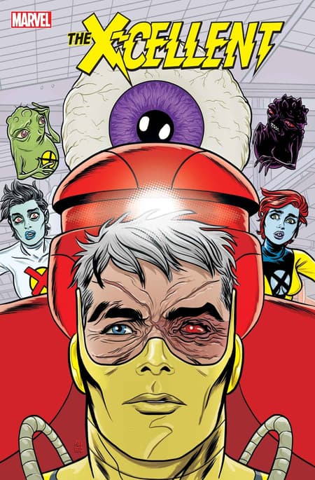 THE X-CELLENT (2023) #1 cover by Michael Allred and Laura Allred