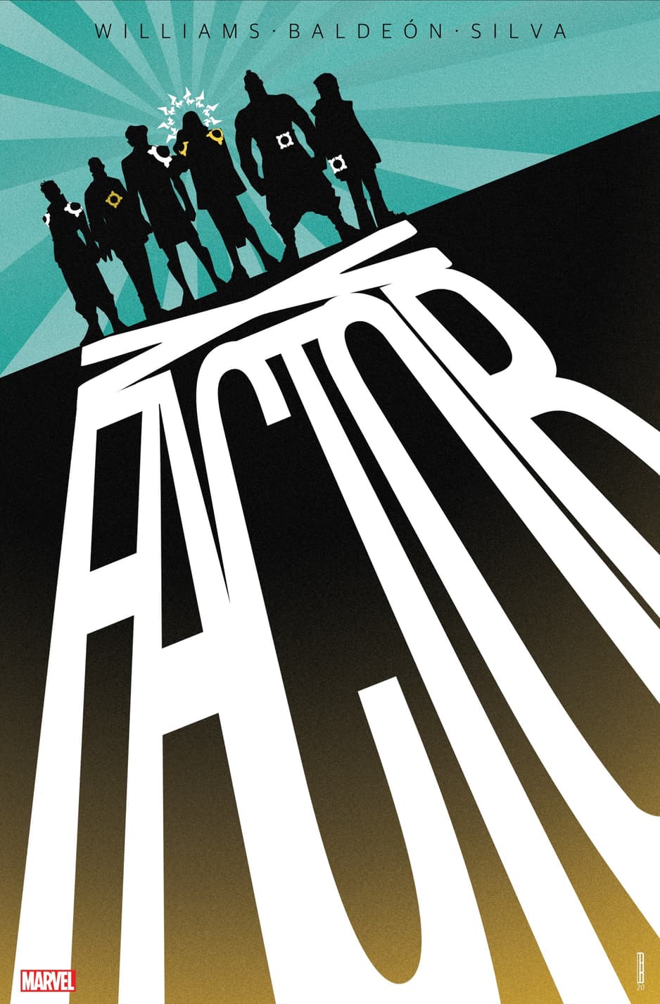 X-FACTOR #1 variant cover by David Baldeón