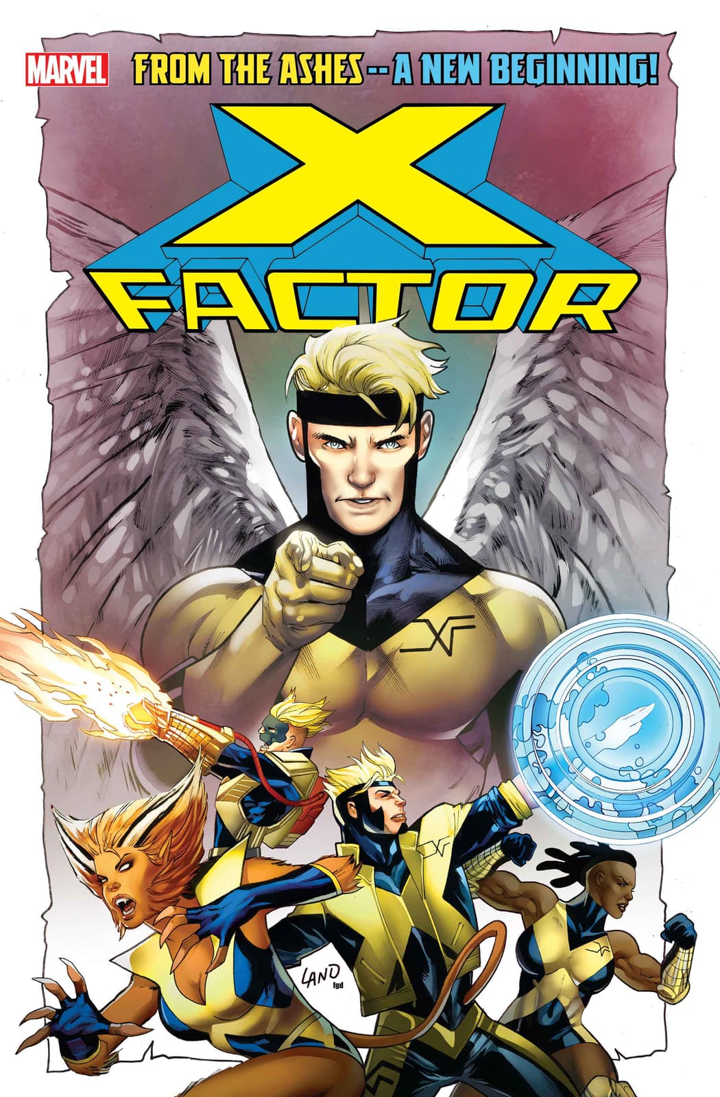 X-FACTOR #1 cover by Greg Land