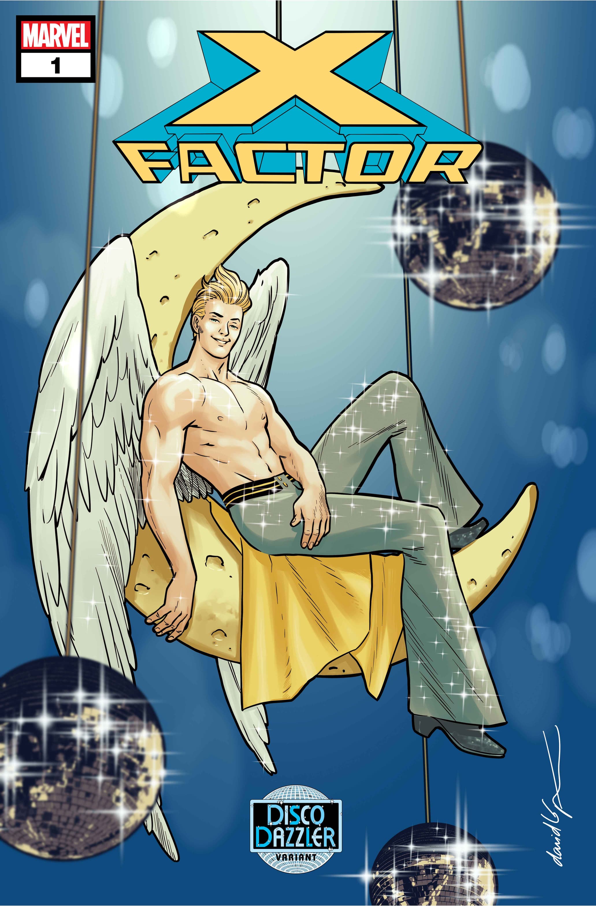 X-FACTOR #1 Disco Dazzler Variant Cover by David Lopez​​​​​​​