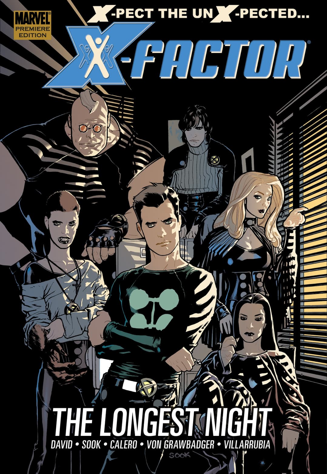 Cover to X-Factor: The Longest Night Premiere (Hardcover).