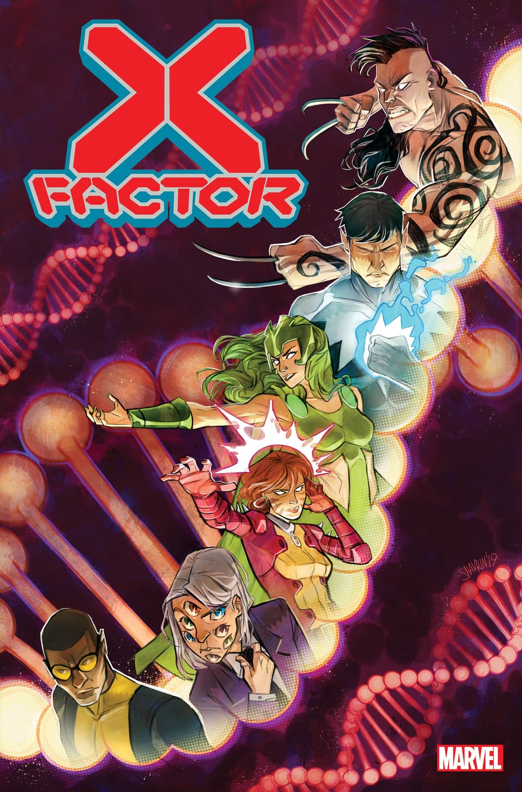 X-FACTOR #1 cover by Ivan Shavrin