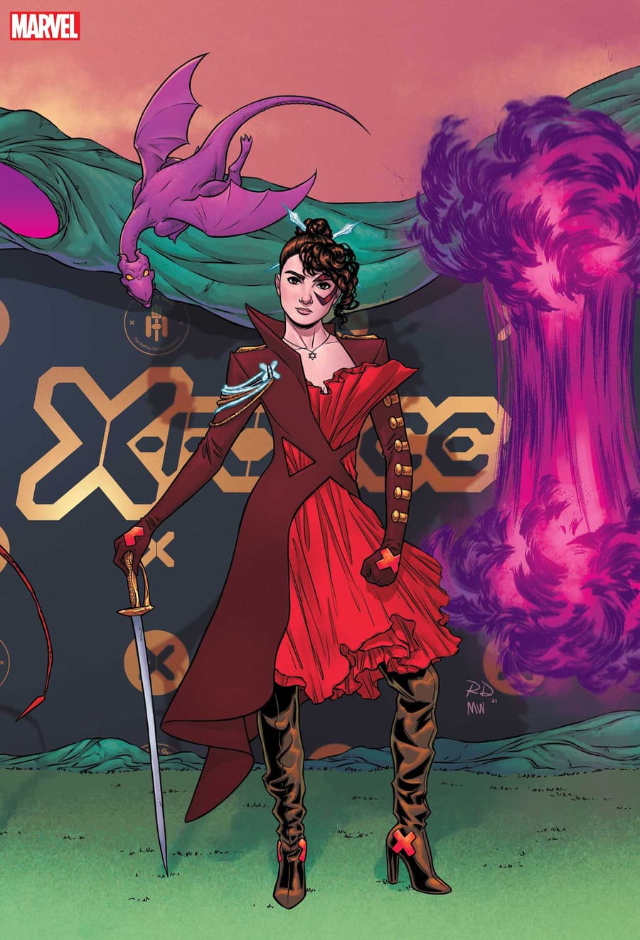 Russell Dauterman Hellfire Gala Connecting Covers