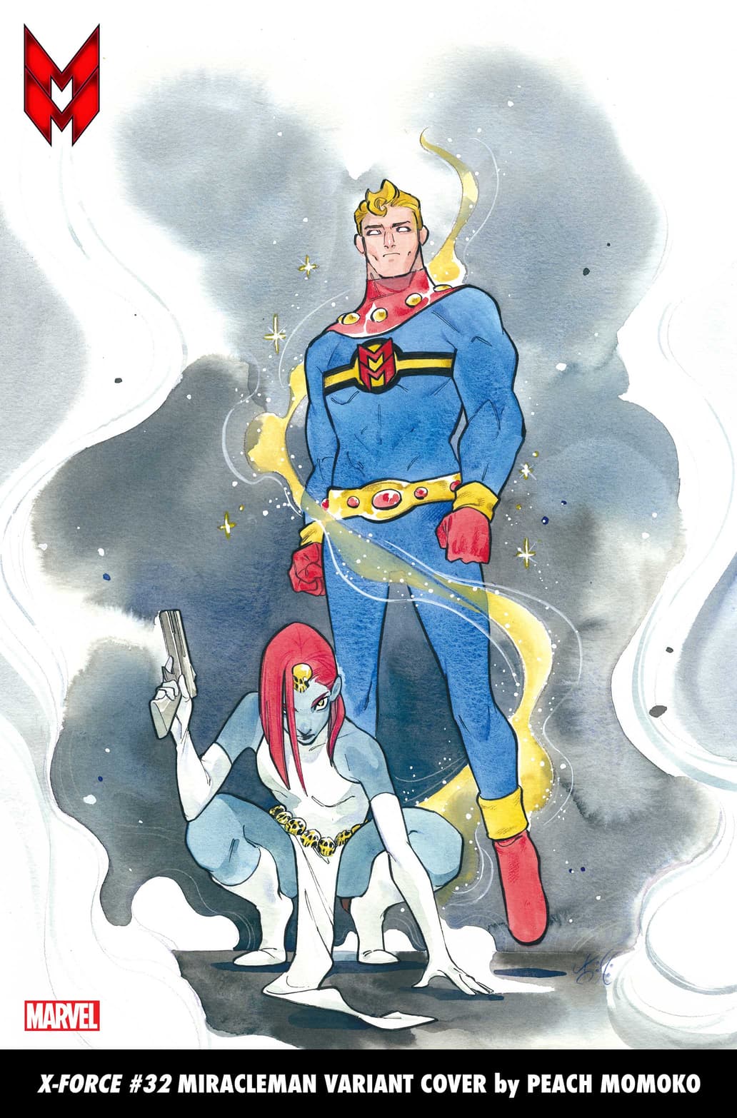 X-FORCE #32 MIRACLEMAN VARIANT COVER by PEACH MOMOKO, On Sale 9/14