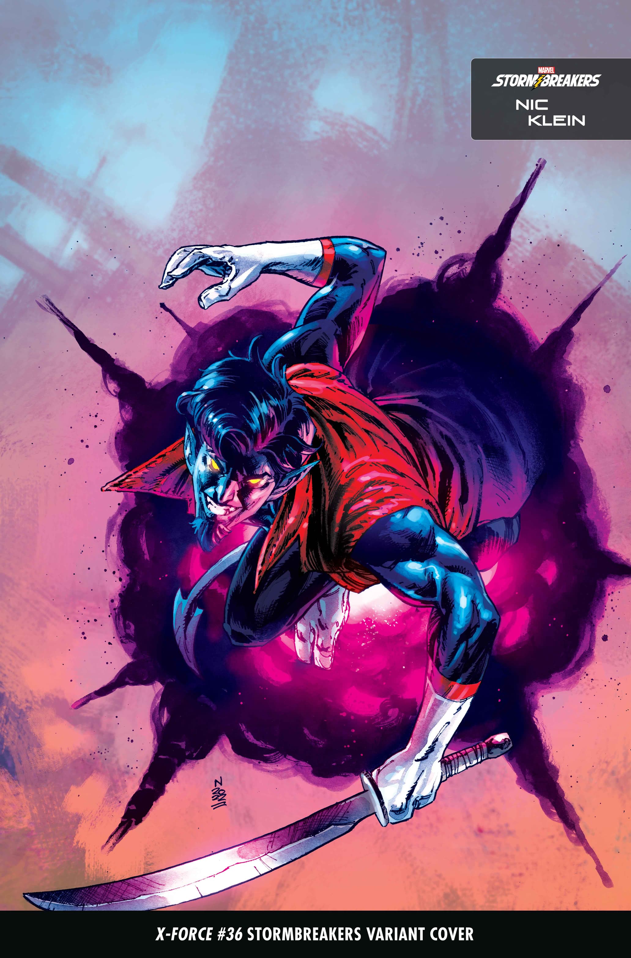 X-FORCE #36 STORMBREAKERS VARIANT COVER by NIC KLEIN