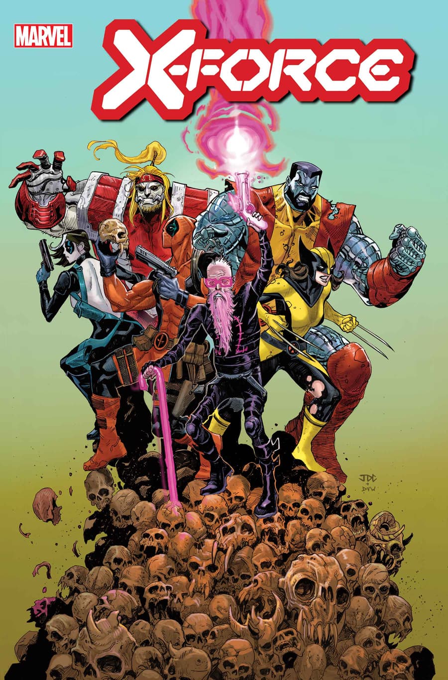 X-FORCE #41 cover by Joshua Cassara