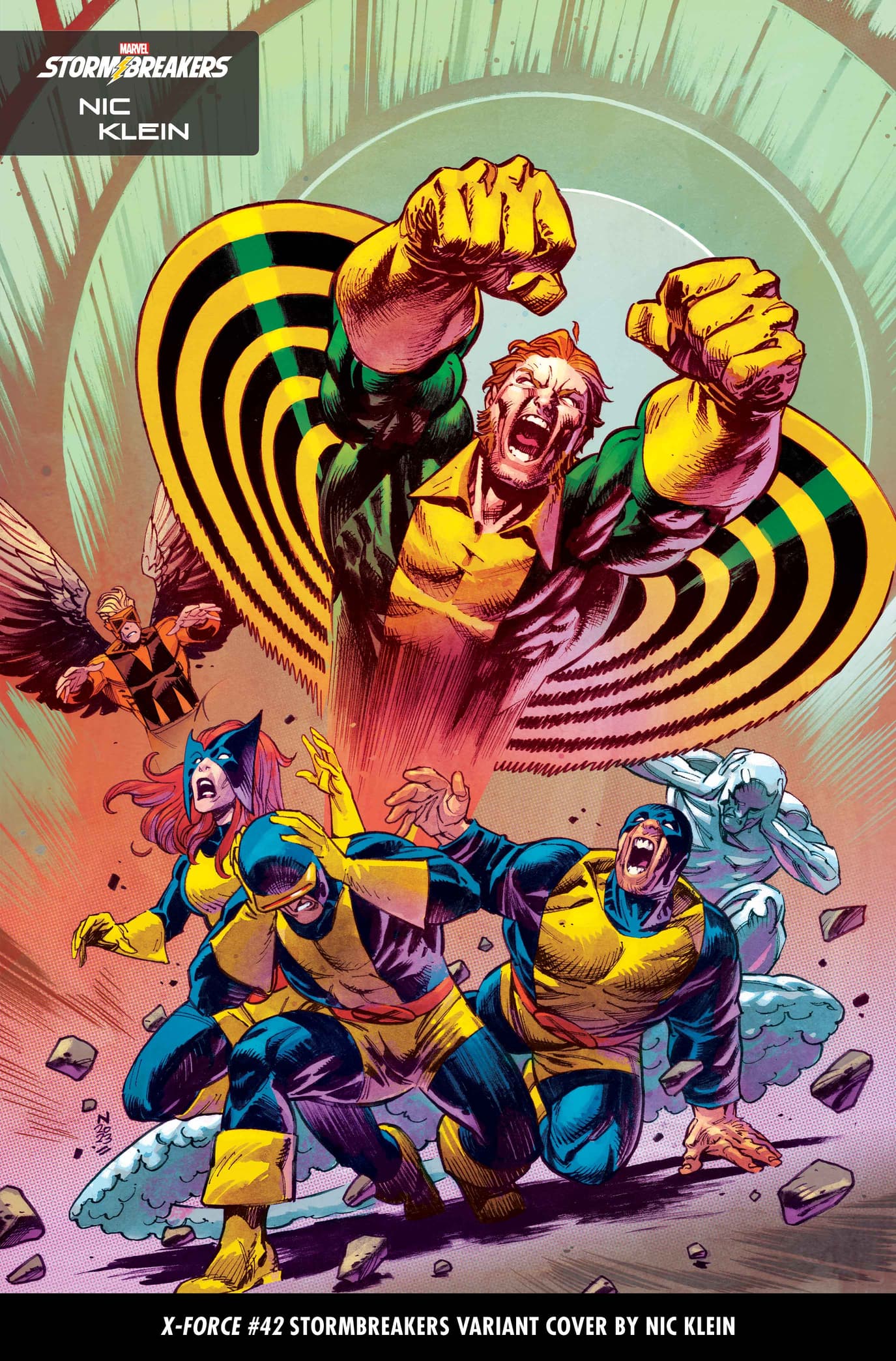 X-FORCE #42 STORMBREAKERS VARIANT COVER BY NIC KLEIN