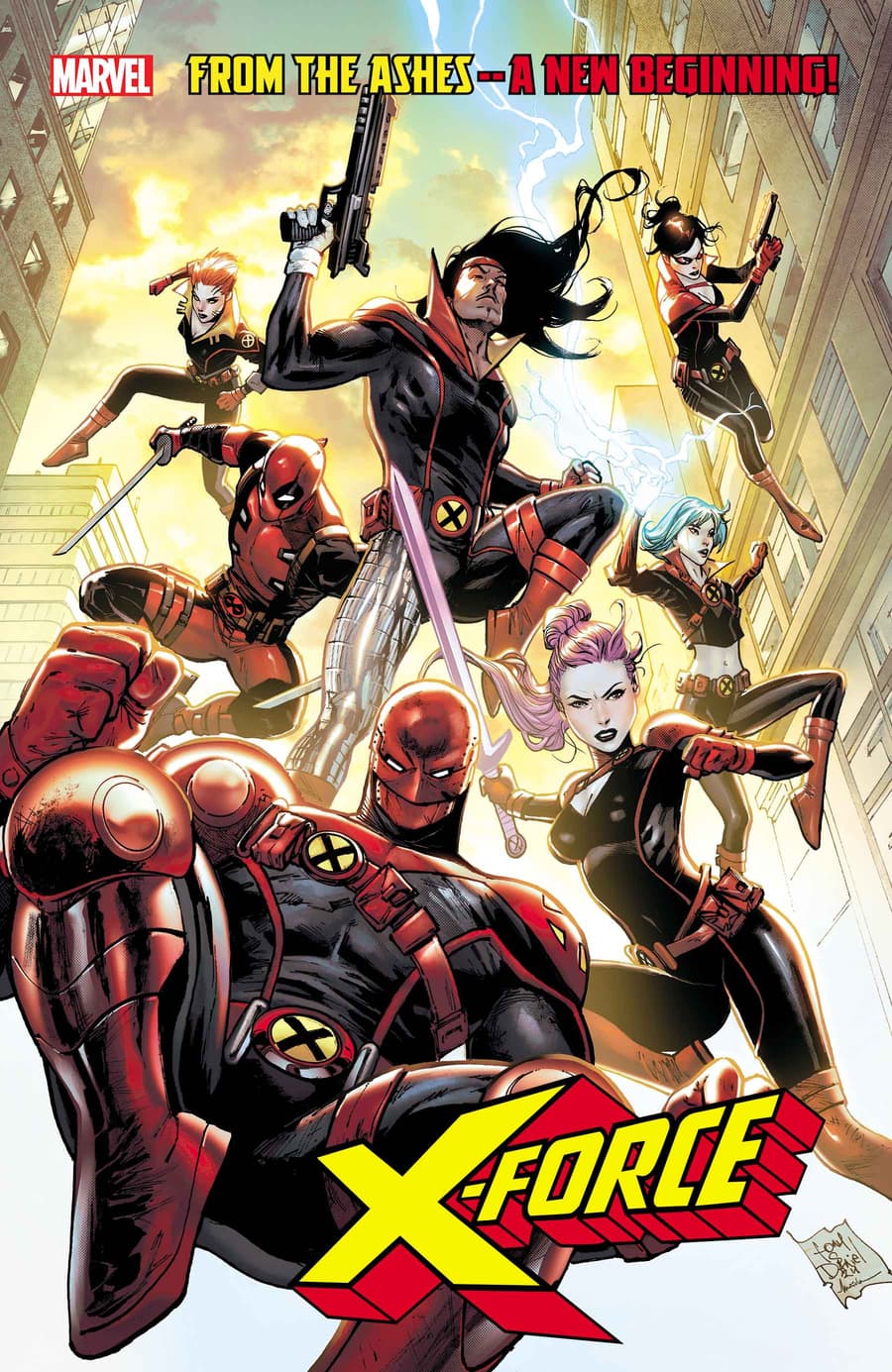 X-FORCE #1 Variant Cover by Tony Daniel