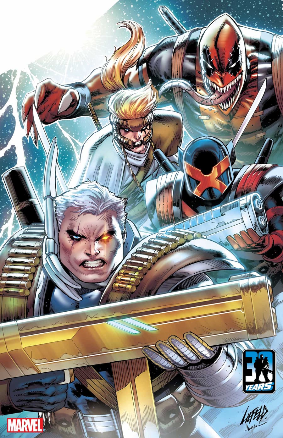 X-FORCE: KILLSHOT #1 cover by Rob Liefeld