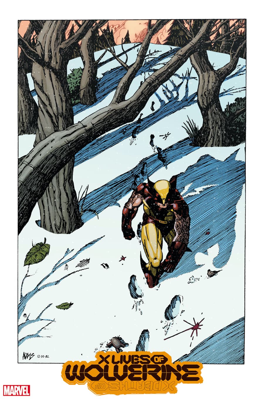 X LIVES OF WOLVERINE #1 Hidden Gem Variant Cover by ARTHUR ADAMS