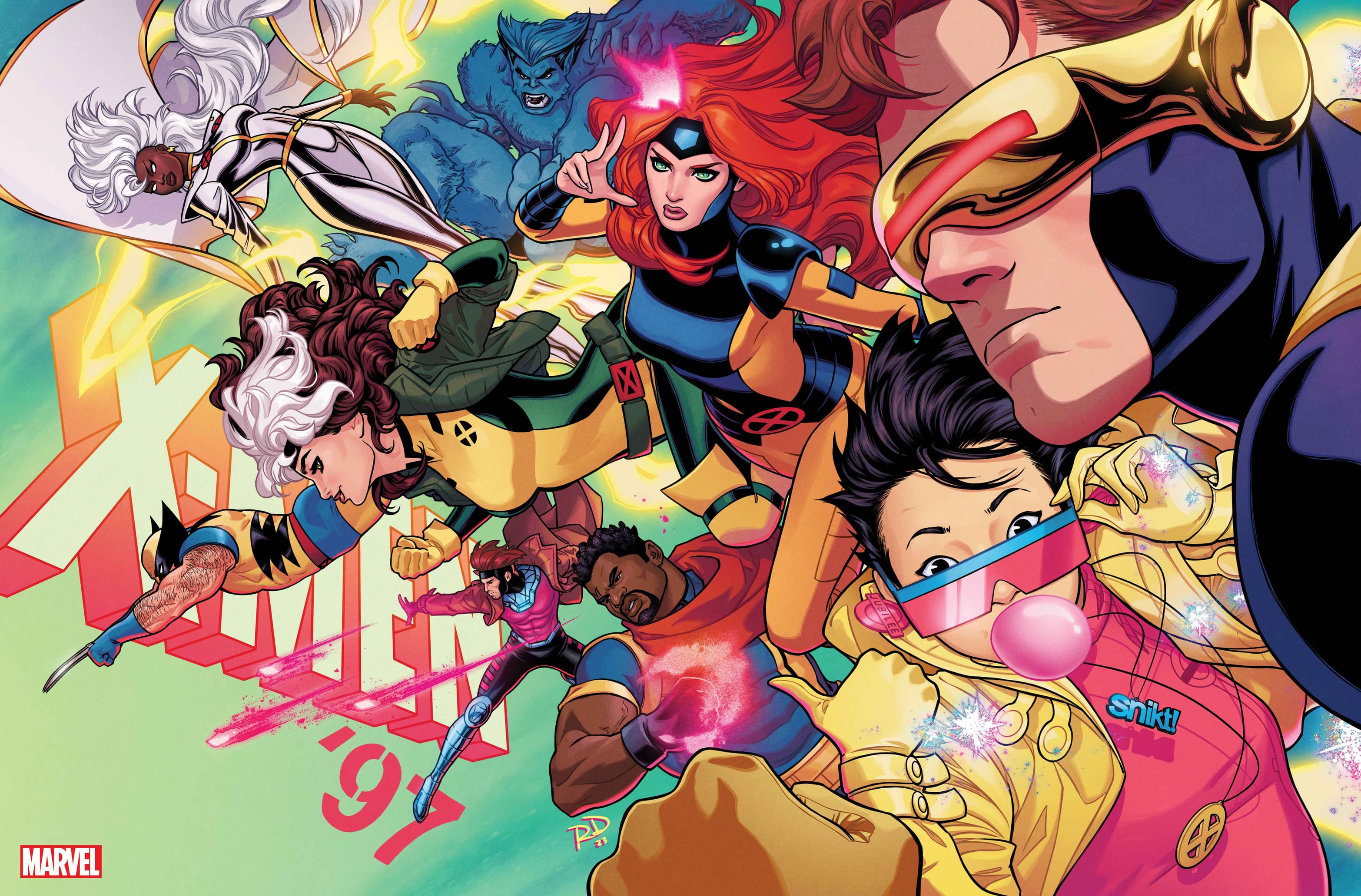 X-MEN '97 #1 Wraparound Variant Cover by Russell Dauterman