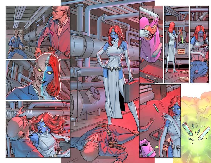 Page from X-Men Black Mystique