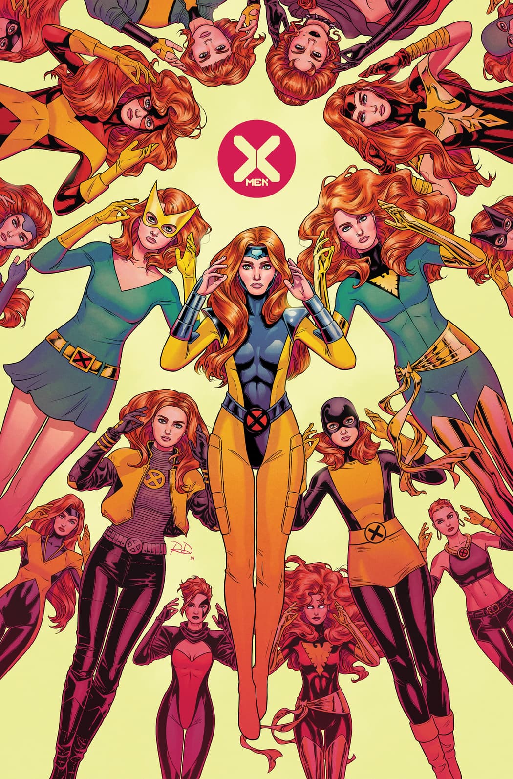 X-MEN #1 variant art by Russell Dauterman