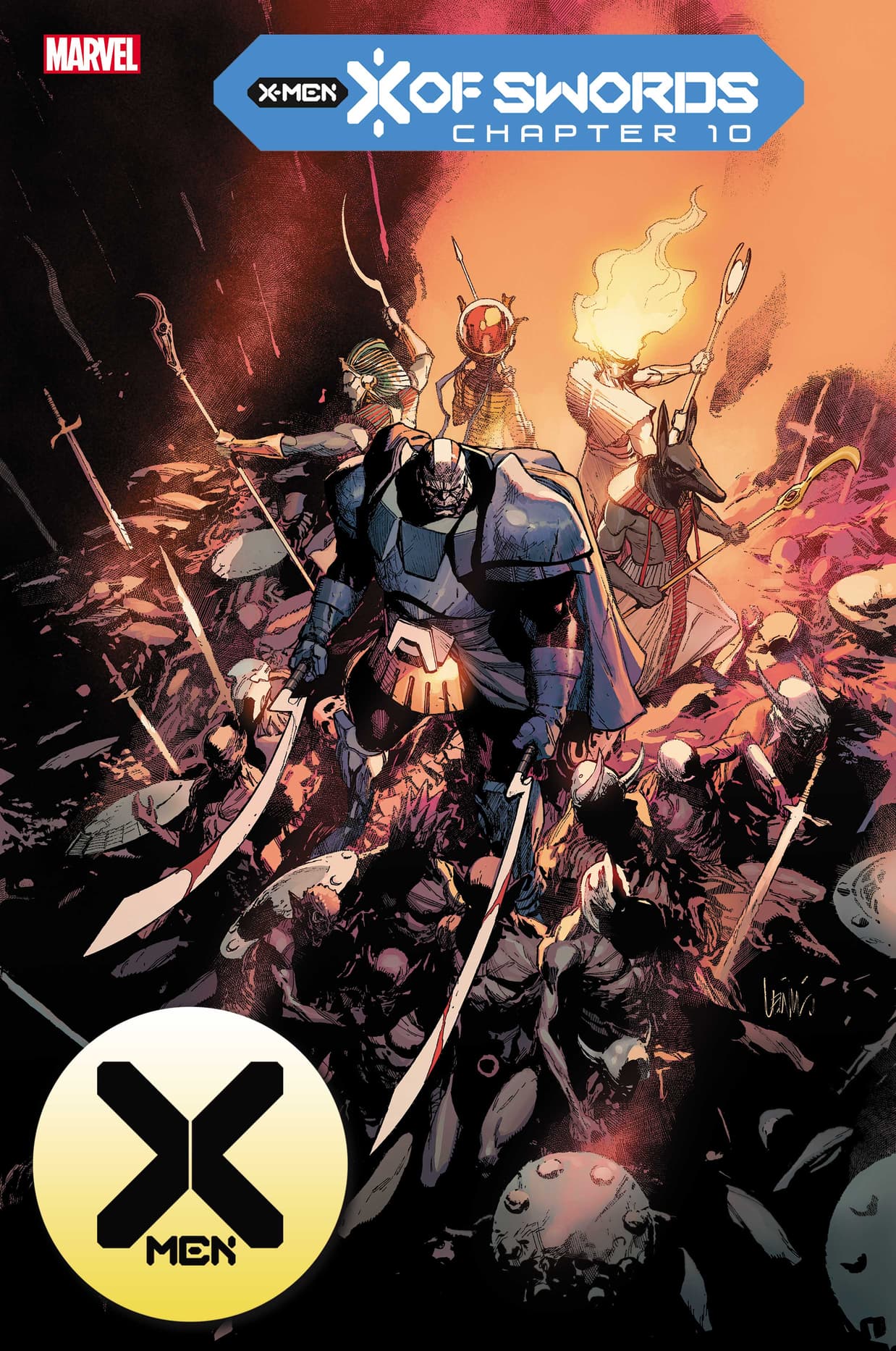 X OF SWORDS CREATION #1 KYLE HOTZ Exclusive Trade Dress
