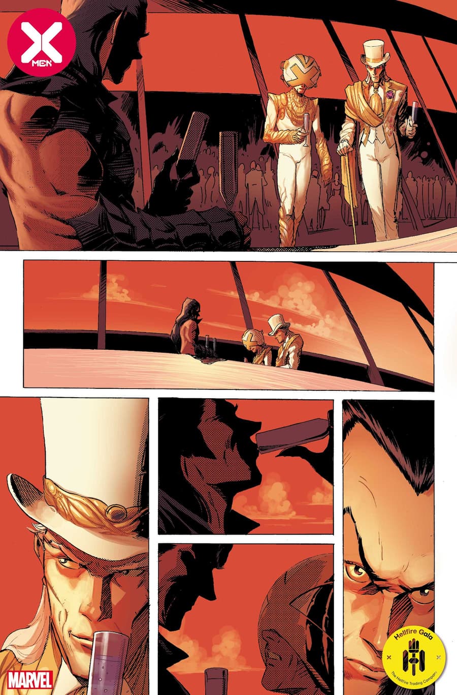 X-MEN #21 preview art by Nick Dragotta and Frank Martin