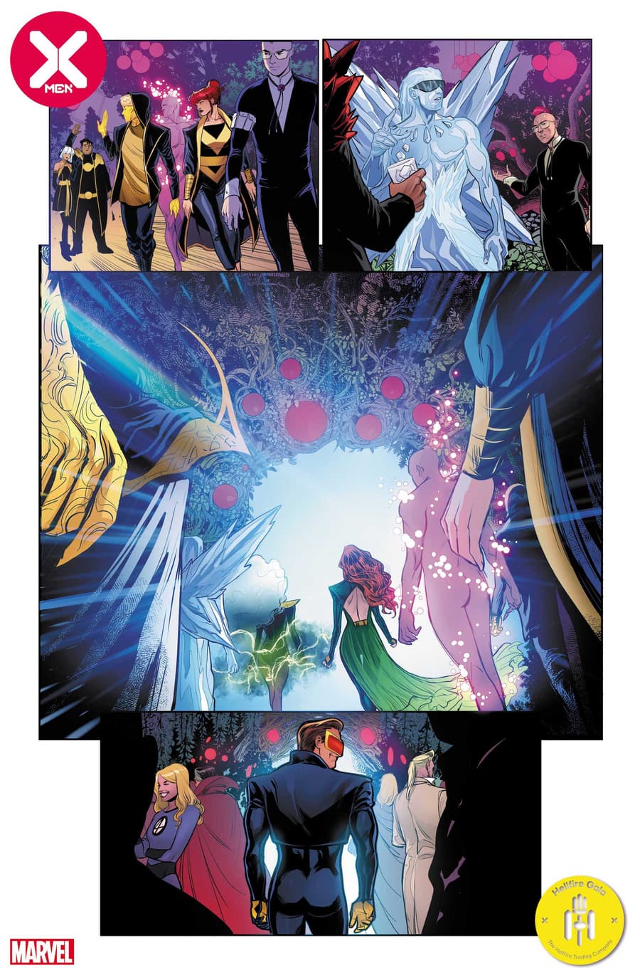 X-MEN #21 preview art by Lucas Werneck and Sunny Gho