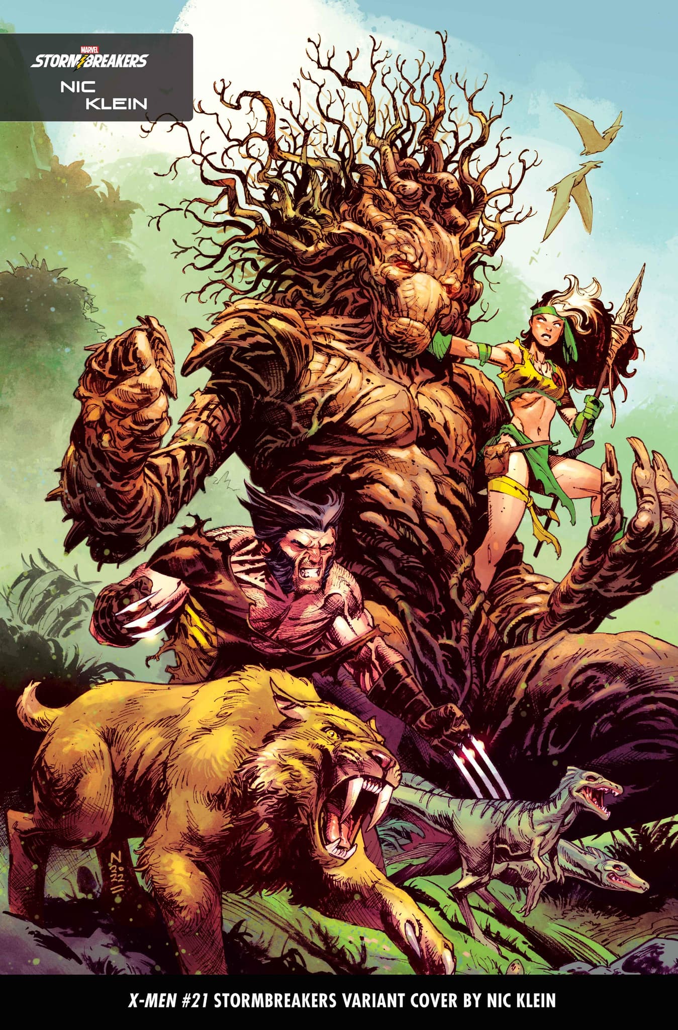X-MEN #21 Stormbreakers Variant Cover by Nic Klein