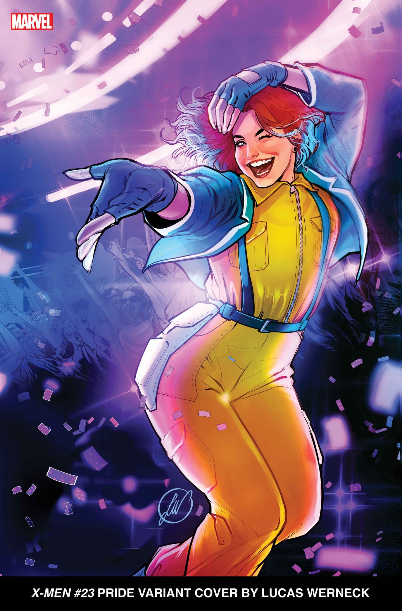 X-MEN #23 Pride Variant Cover by Lucas Werneck