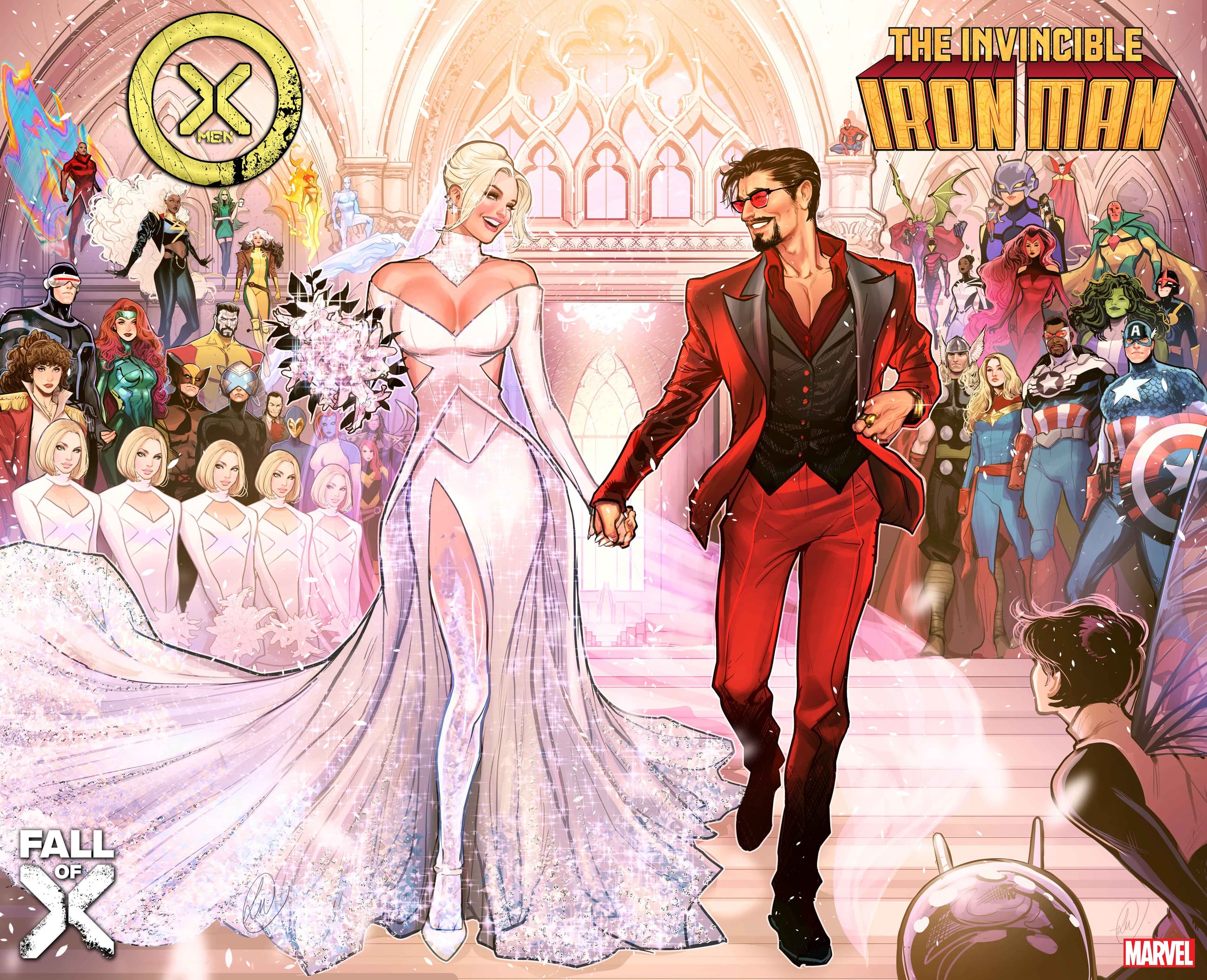 Emma Frost and Tony Stark Are Marvel s New Power Couple in X Men