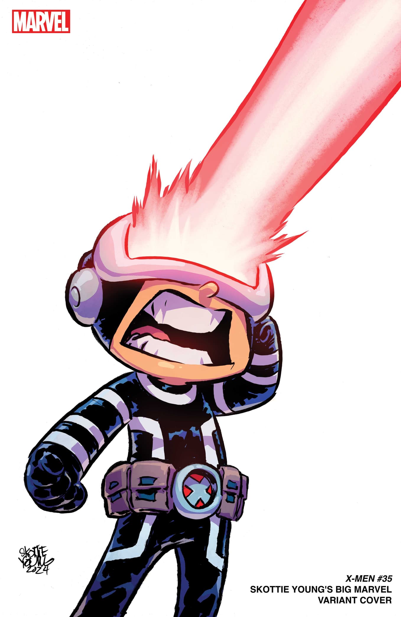 X-MEN #35 Skottie Young's Big Marvel Variant Cover