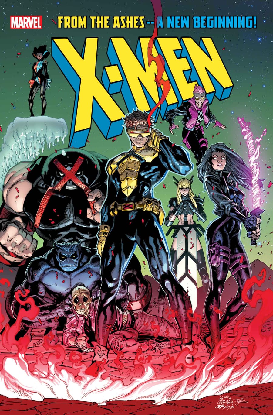 X-MEN (2024) #1 cover by Ryan Stegman