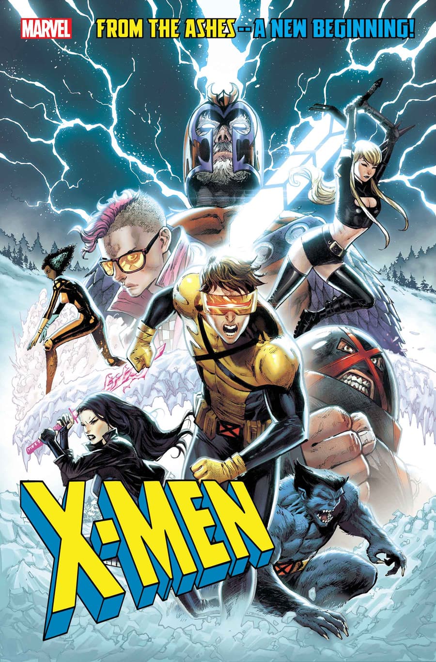 X-MEN #1 variant cover by Tony Daniel