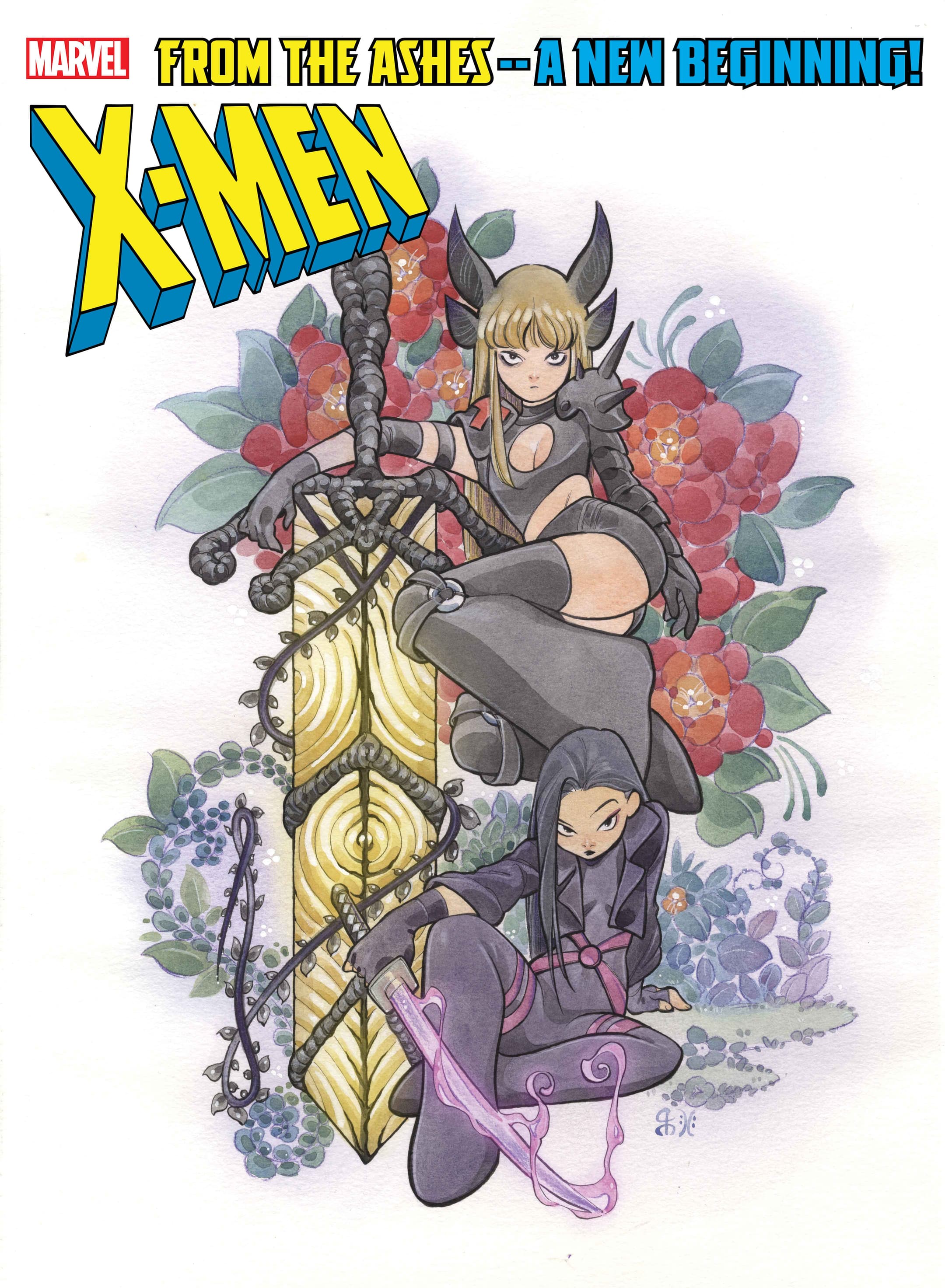 X-MEN #1 variant cover by Peach Momoko