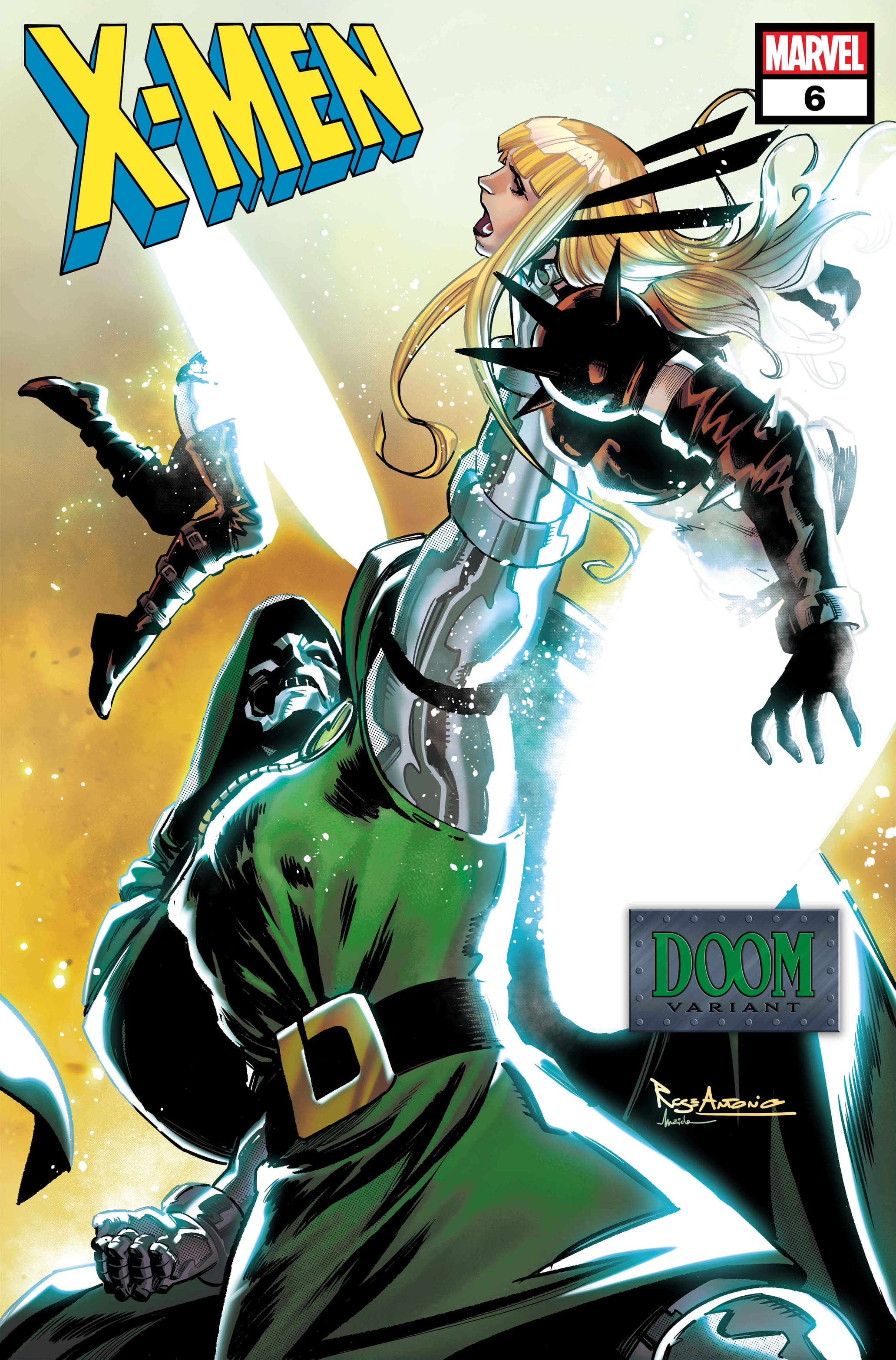 X-MEN #6 Doom Variant Cover by Roge Antonio