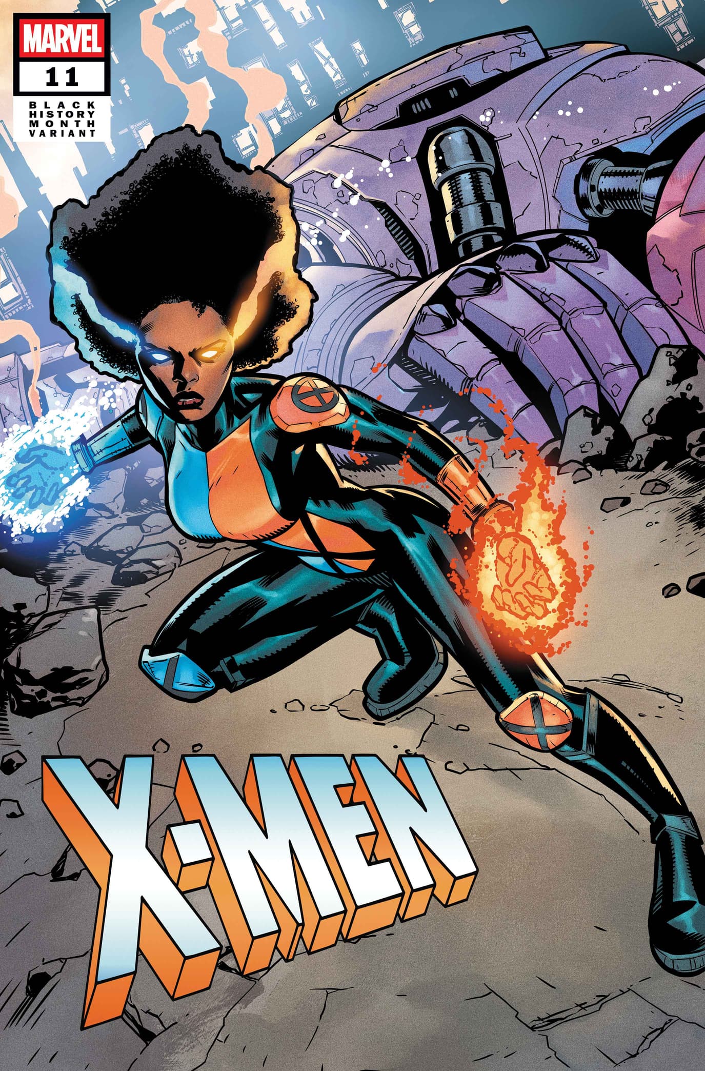 X-MEN #11 Black History Month Variant Cover by Chris Allen