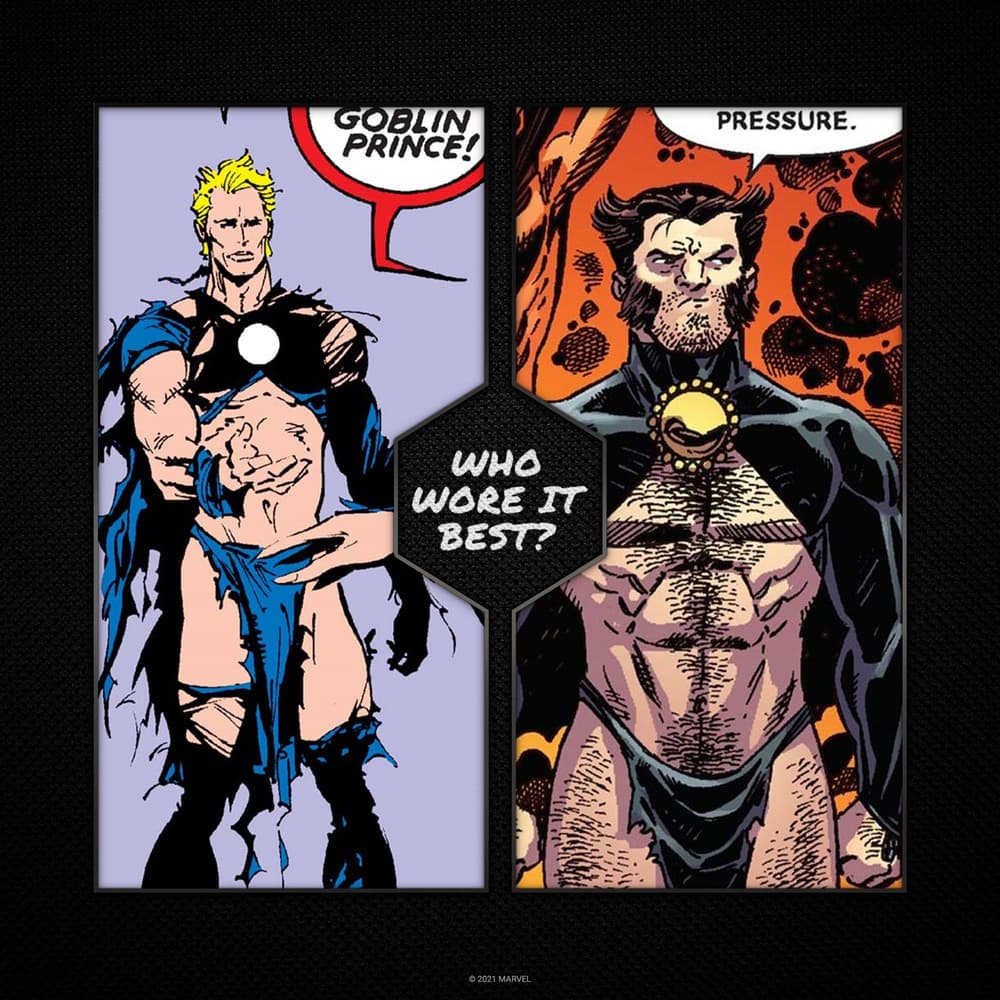Havok and Wolverine as the Goblin Princes.